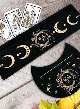 跨境新款木质黑色摆件家