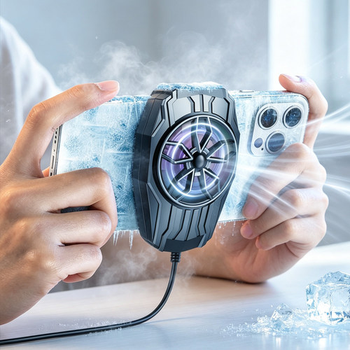Cooling fan for iPhone通用手机散热器王者神器风冷降温制冷风扇