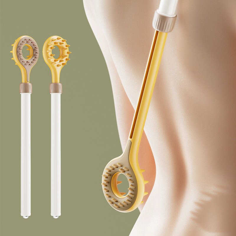 跨境Back scratcher双面不求人痒痒挠抓背神器 可伸缩背部抓痒器