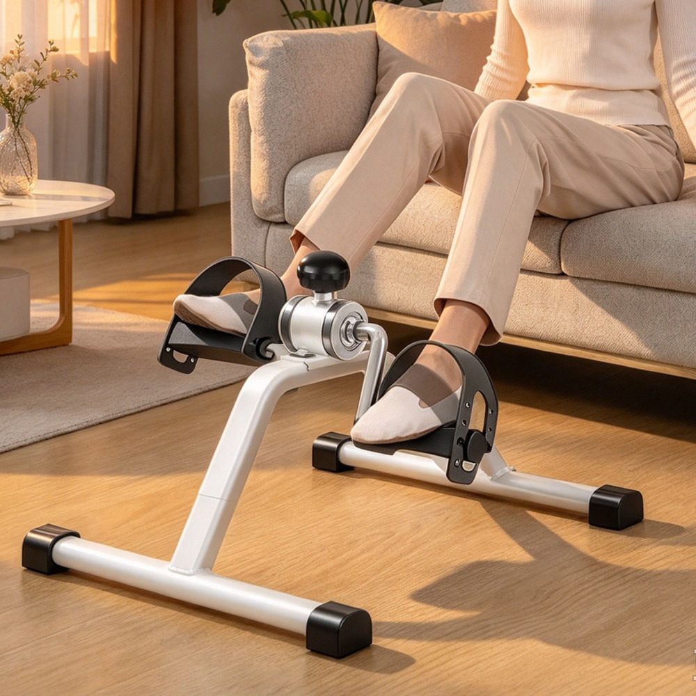 跨境Leg trainer家用腿部训练器踏步机健身车脚踏车老人手腿锻炼