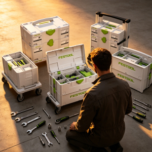 Toolbox费斯托工具箱多功能组合式户外车载家用五金零配件收纳盒