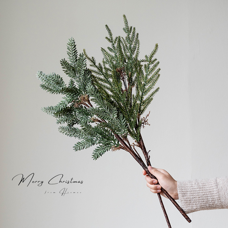 圣诞节装饰家居假叶仿真