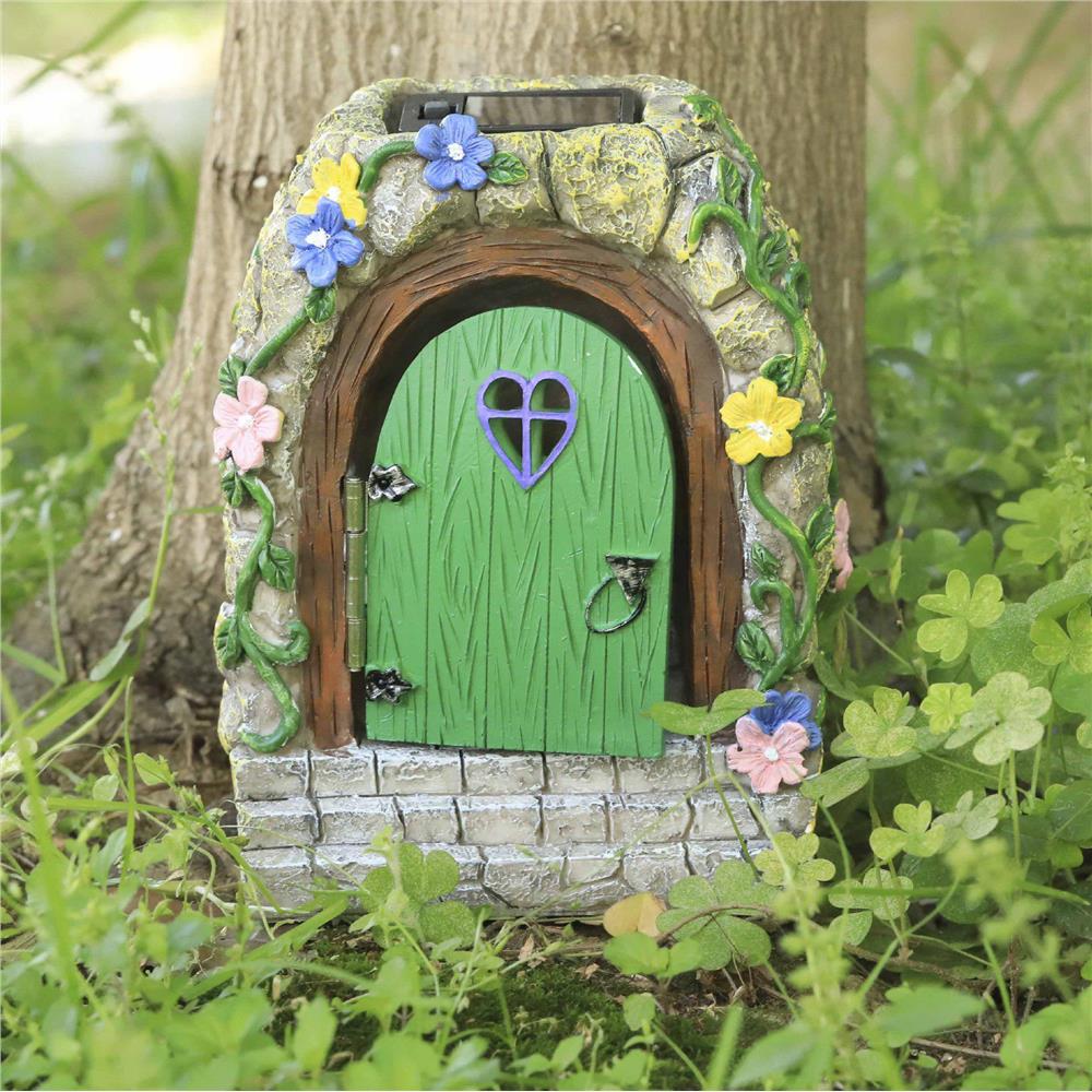 跨境花园小夜灯庭院树脂