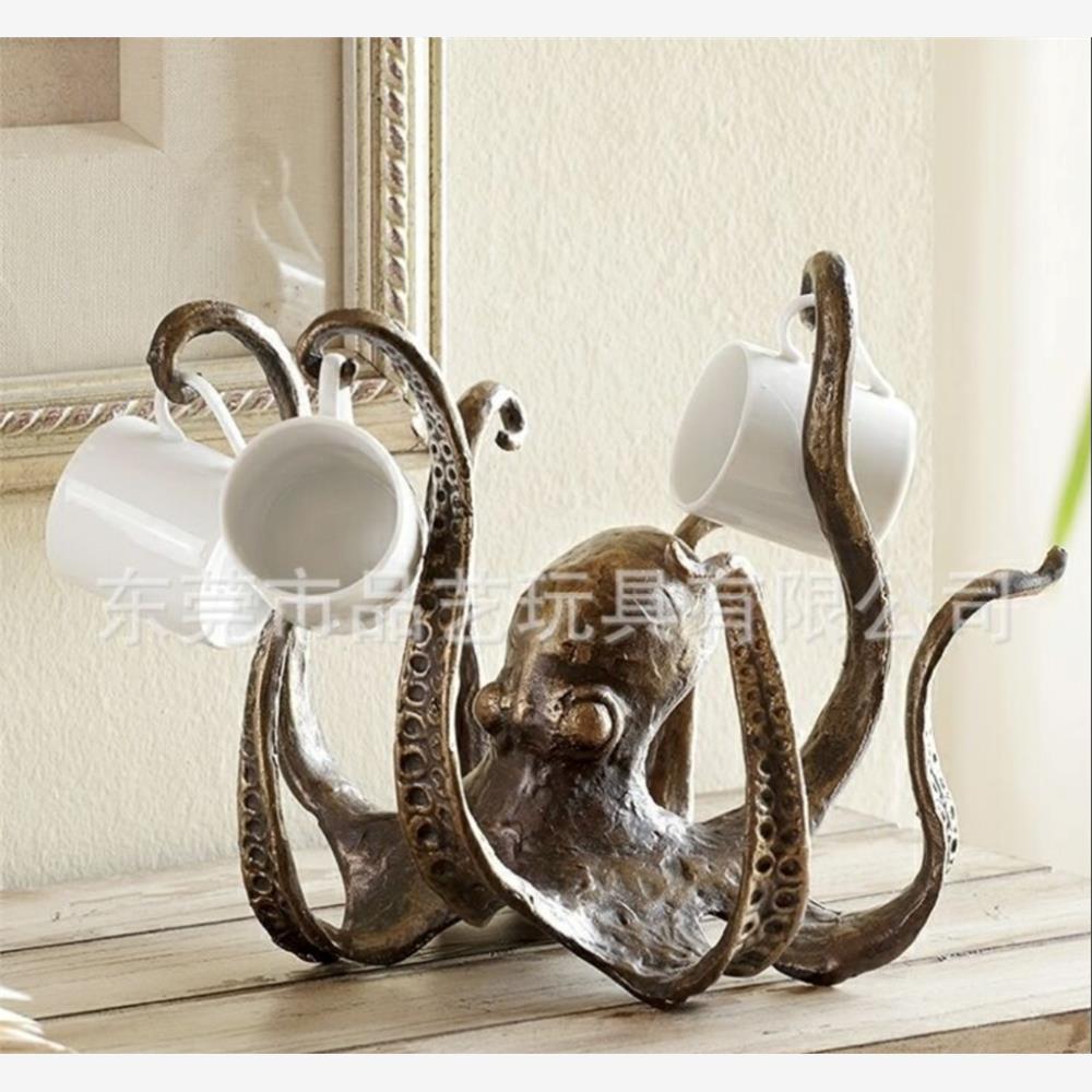 跨境新品章鱼雕塑八爪鱼