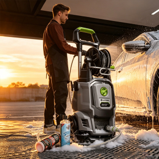 跨境Car washer洗车机 2500W感应大功率家用洗车机器 高压清洗机