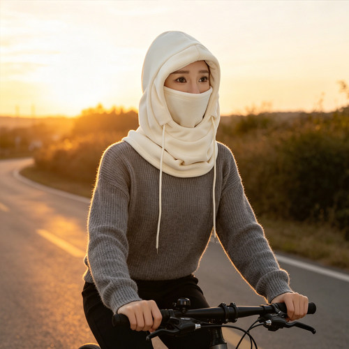 Cycling balaclava户外骑行头套帽子滑雪防风防寒保暖加绒面罩