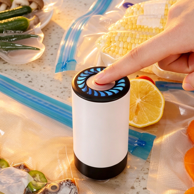 Vacuum Sealer家用食品抽真空机小型便携食物usb迷你真空抽气泵