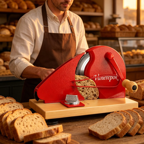 跨境Bread Slicer手动可调厚面包切片机烘焙汉堡切片器吐司切片器