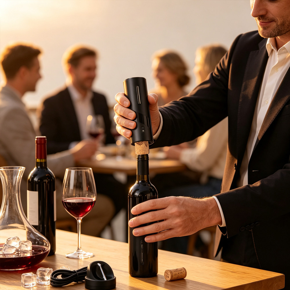 跨境红酒开盖神器手动家用开红酒盖子全手动启瓶器酒起酒创意家用