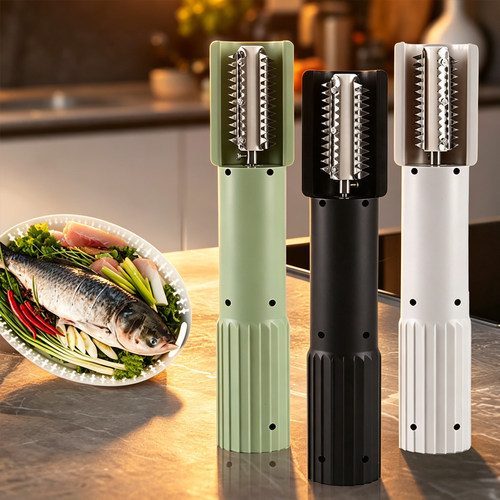 跨境 Fish scale scraper 鱼鳞刮鳞器电动无线鱼鳞机去鱼鳞神器