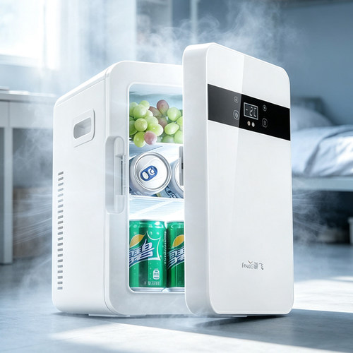 跨境Mini refrigerator 8L车载迷你小冰箱冷藏租房宿舍寝室学生