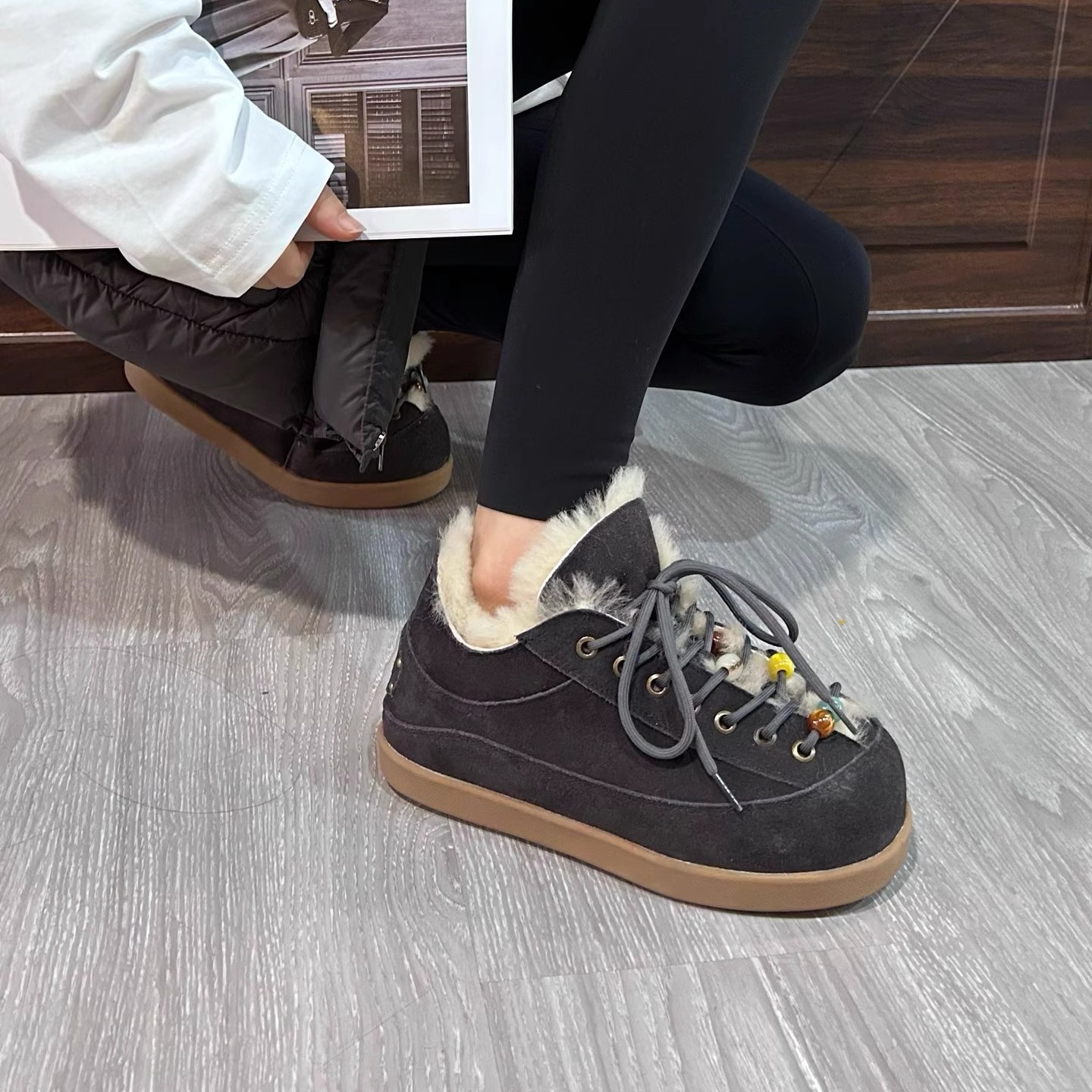 2025冬季卡皮巴拉大头反绒皮毛毛