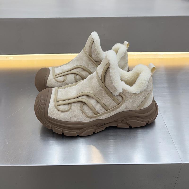 雪地靴面包鞋保暖加绒短靴冬季