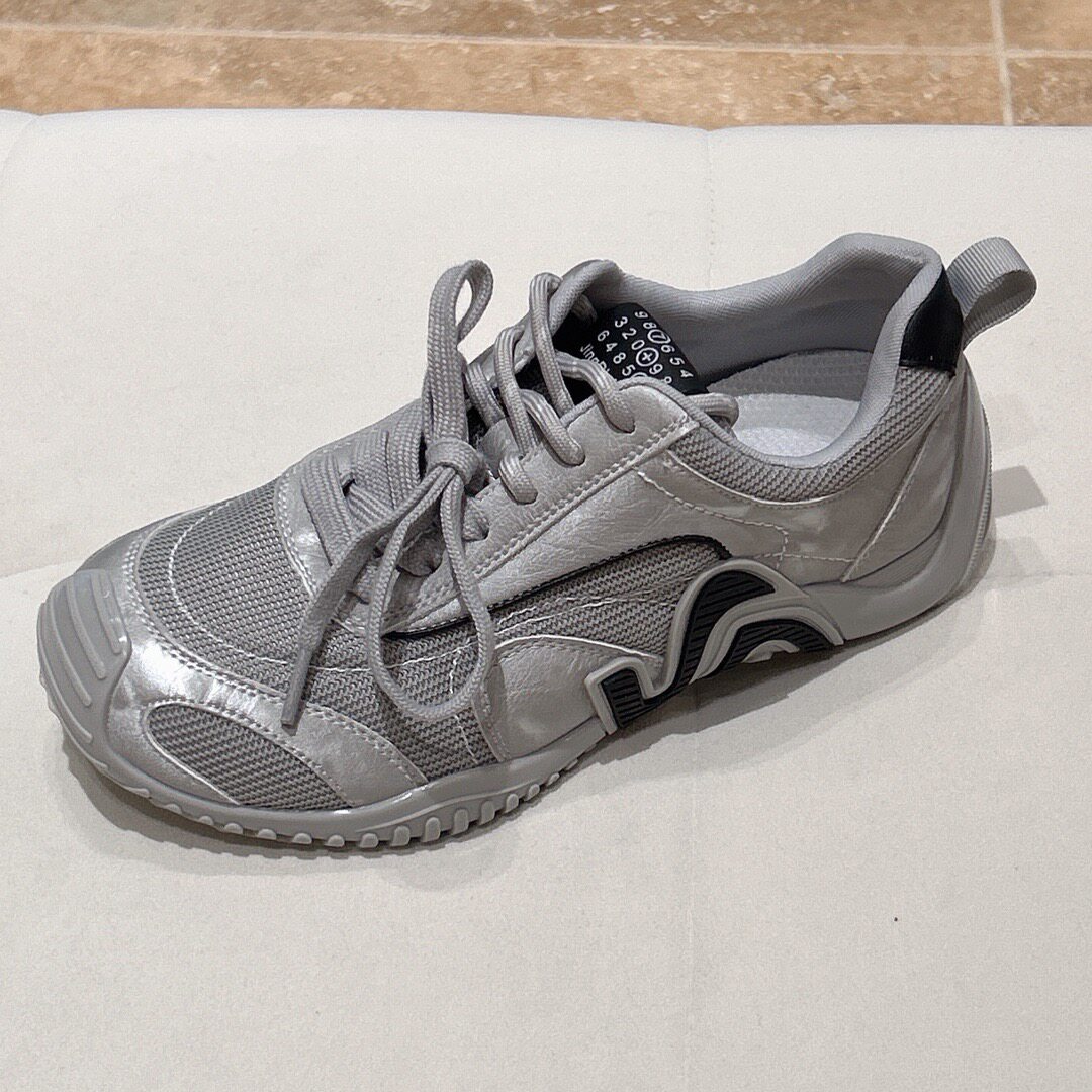 2026早春新款厚底时尚拼色德训鞋女网面透气休闲运动阿甘鞋小白鞋