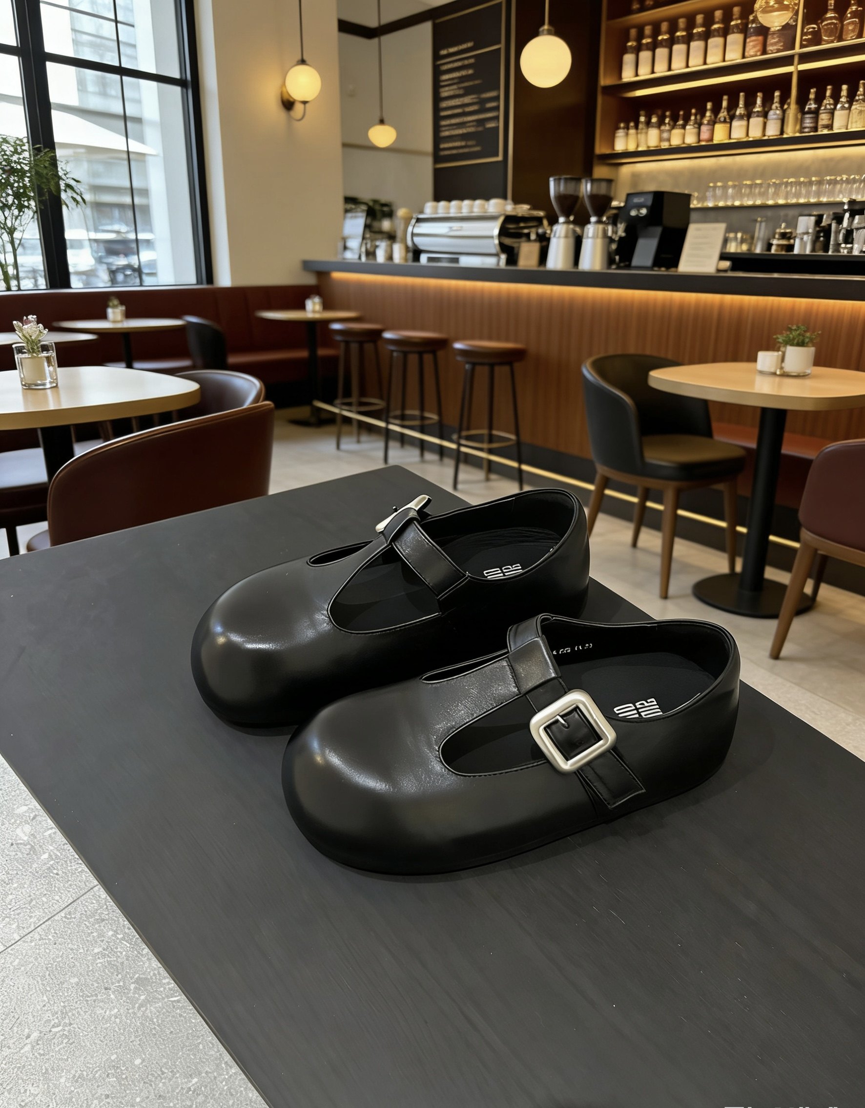 2026早春新款厚底增高圆头玛丽珍鞋女T字镂空百搭浅口舒适单鞋女,女鞋,玛丽珍鞋,淘宝优惠券,粉丝福利购,淘宝优惠卷