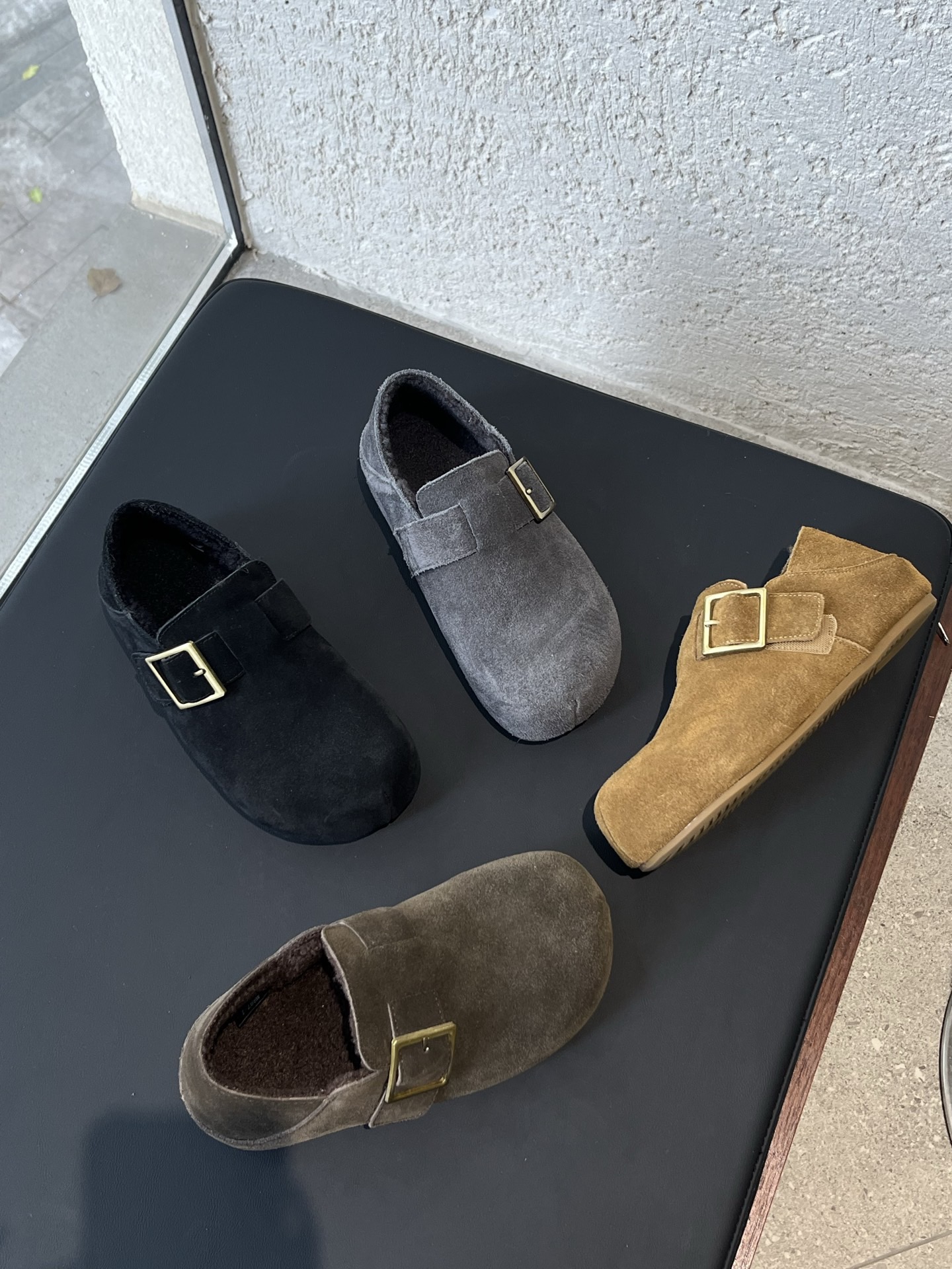 2025冬季新款小土豆加绒勃肯鞋