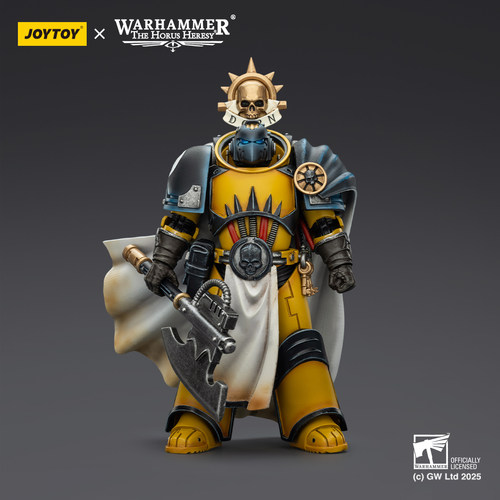 JOYTOY 暗源 1/18 战锤30K 帝国之拳 智库执政官 模玩手办