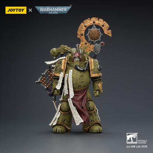 现货JOYTOY 暗源 战锤40K 死亡守卫 瘟疫记账员 1/18 模玩