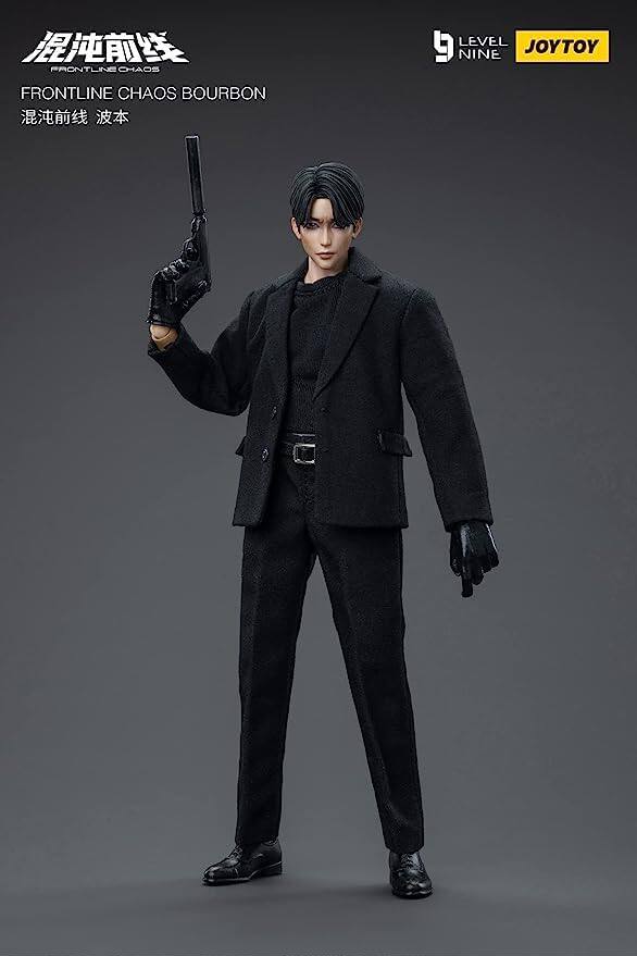 混沌前线黑帮波本潮玩手办