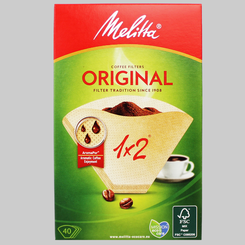 melitta醇香4-6白色2号咖啡滤纸