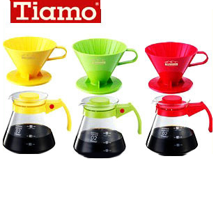 TIAMO咖啡过滤杯套装便携家用