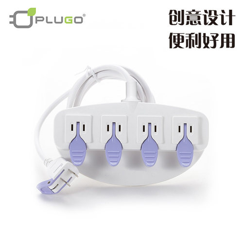 普乐购3c认证二位2孔插头纯铜