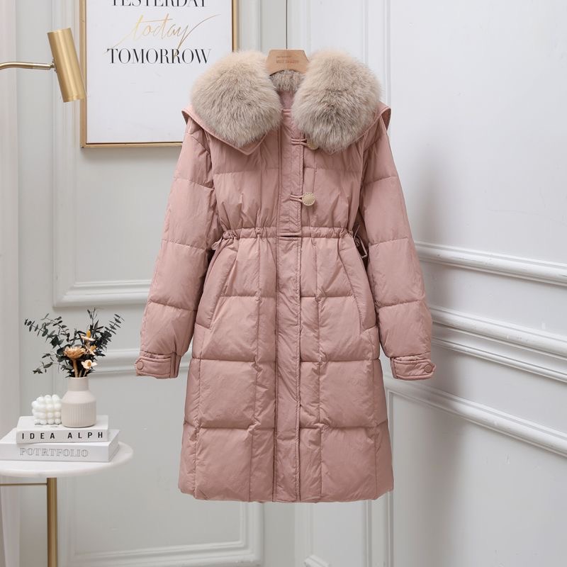 其他中长款毛领羽绒服外套