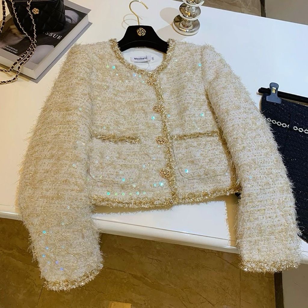 其他小香风短款羽绒服外套上衣