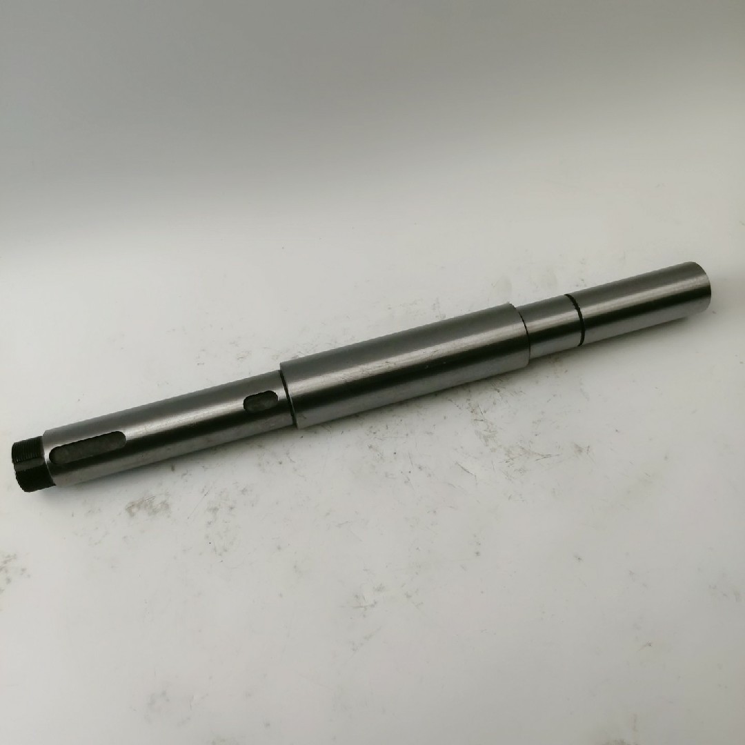 云南鸡SJK6140/SJK615数0控车床配件宝20052皮带轮轴一轴L502调质