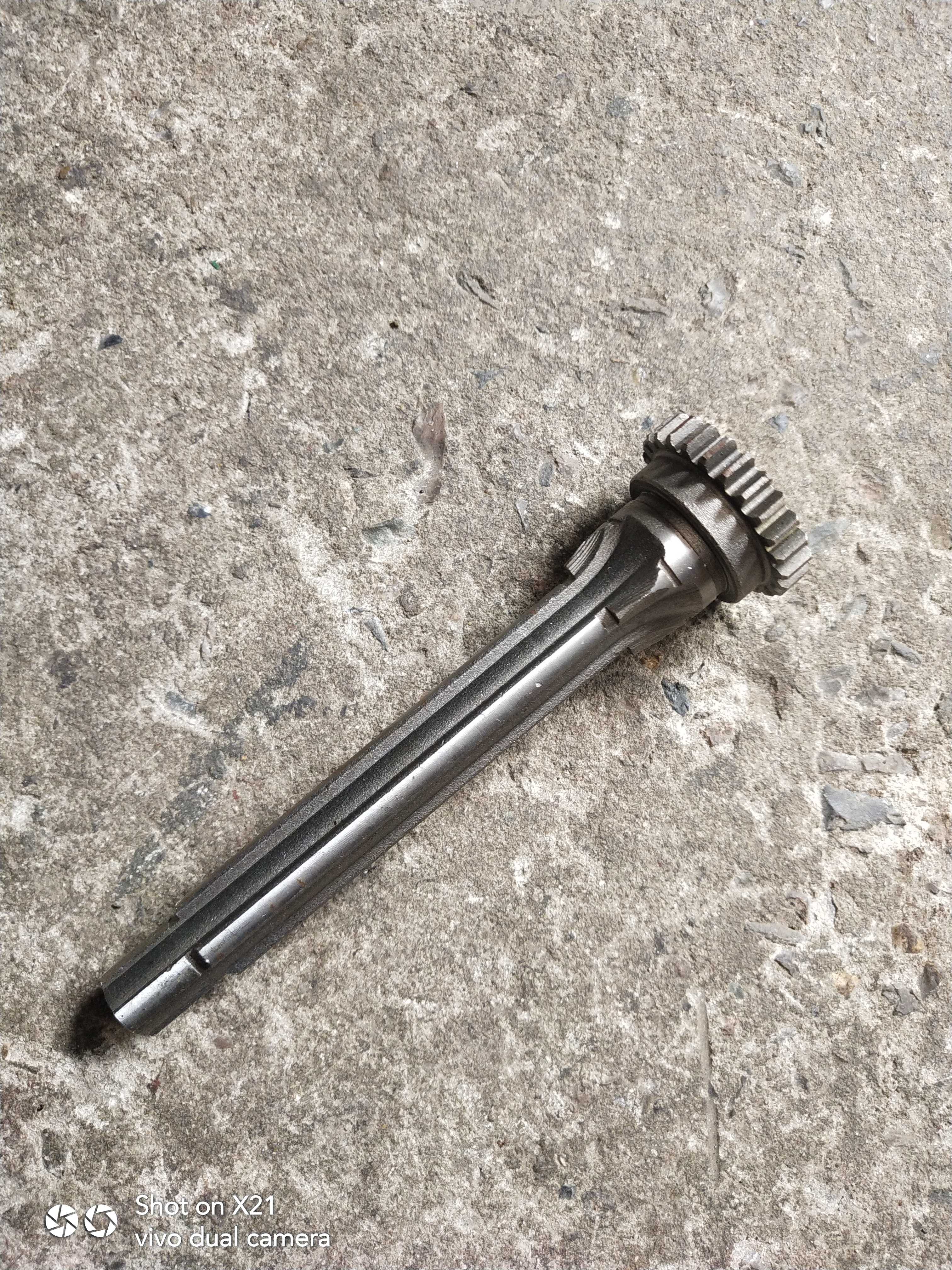 上海五东H15轴3C立钻花键齿H532C花键齿轴Z25/M1.5/L51车床配件