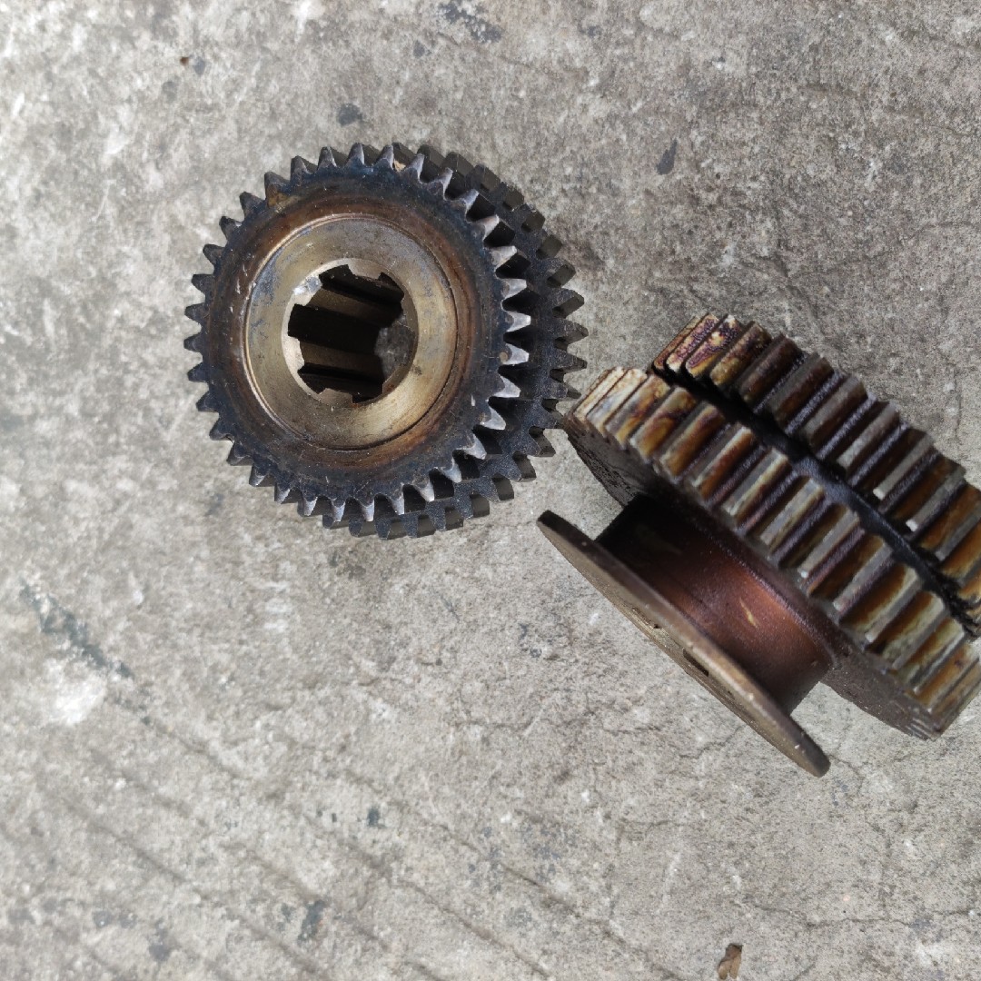 上海江宁沈阳C6床30 CA6163车配件20Z49拨叉双联齿轮34/39/M2.5车