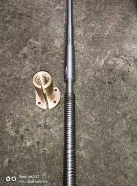 天水星火CWCA6185 WA6100车床配件5012/5015中丝1杆中螺母T28*5车