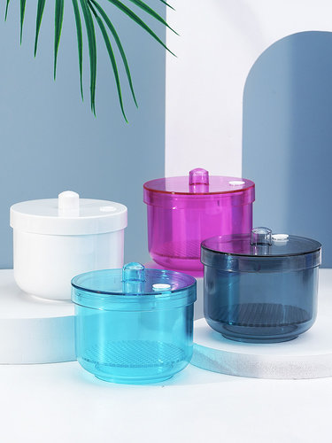 牙科材料车针消毒盒浸泡盒塑料制品可高温消毒齿科口腔工具收纳