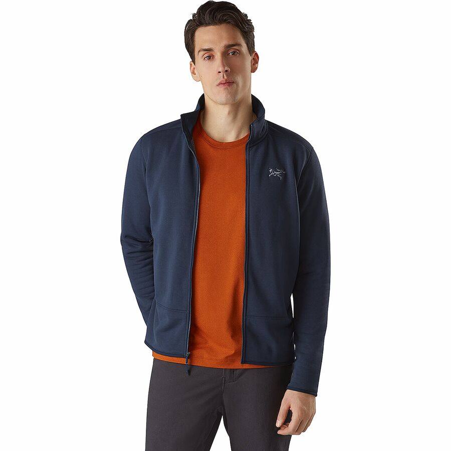 【ZX GLOBAL】Arcteryx/始祖鸟Kyanite AR男款户外带帽抓绒衣
