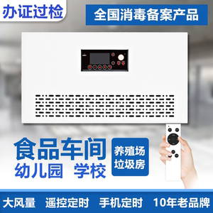 壁挂式臭氧消毒机20g臭氧发生器食品化妆品厂幼儿园车间养殖空间