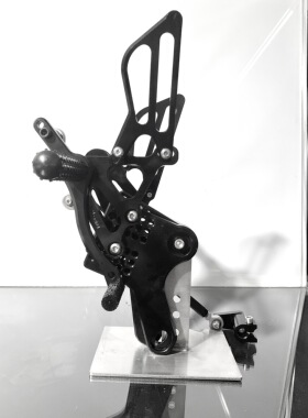 巨蟒JMracing华洋miniGP150升高踏板 改装踏板