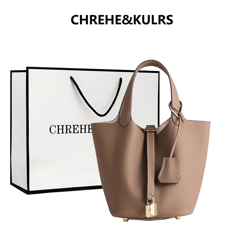 CHREHE&KULRS手提蜡线水桶包