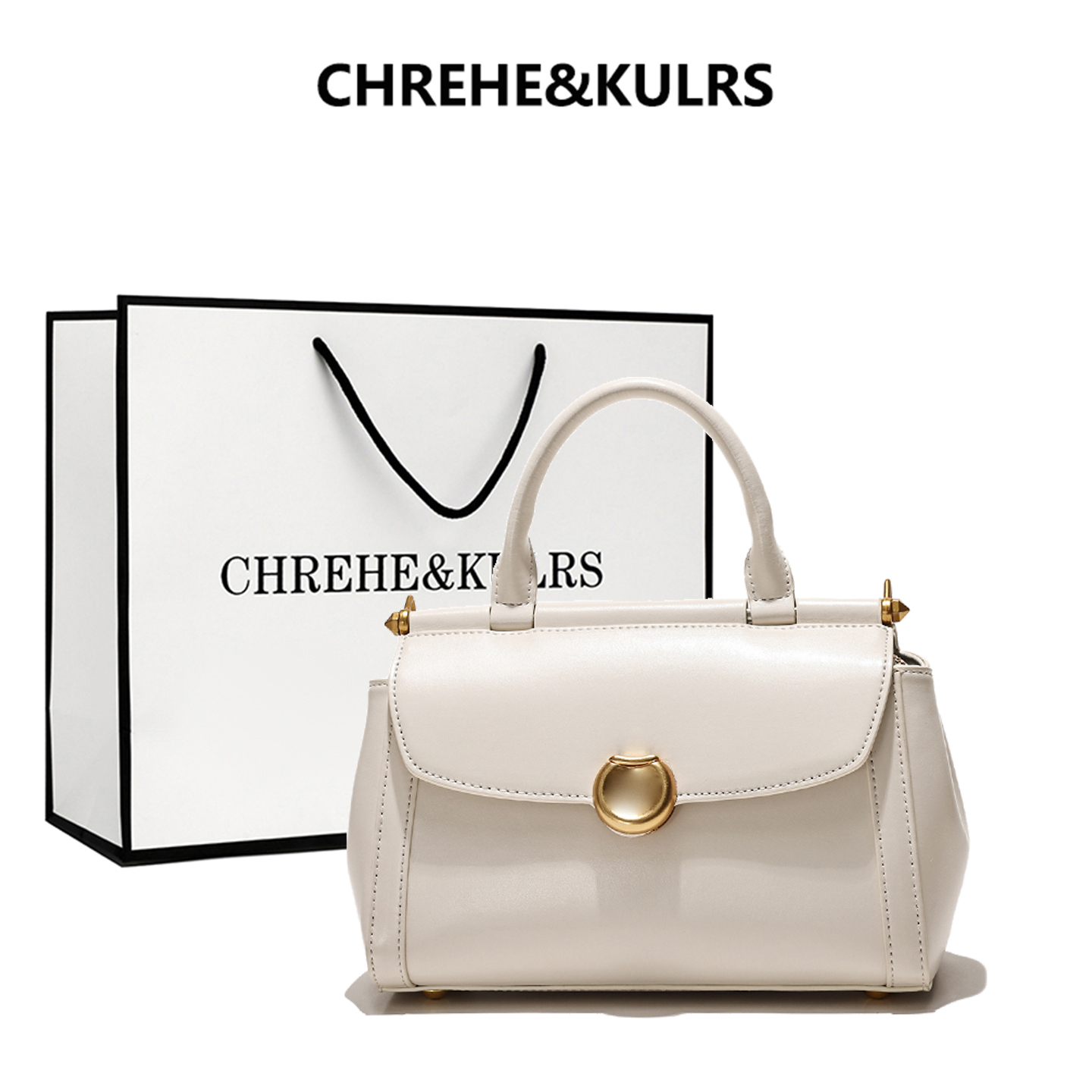 CHREHE&KULRS真皮手提包女