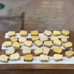 金膏玉鱼骨头配件手工DIY文玩手链项链隔珠饰品时尚配饰