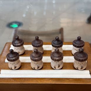 櫸木奶瓶拼接奶瓶配件文玩配飾配件diy飾品