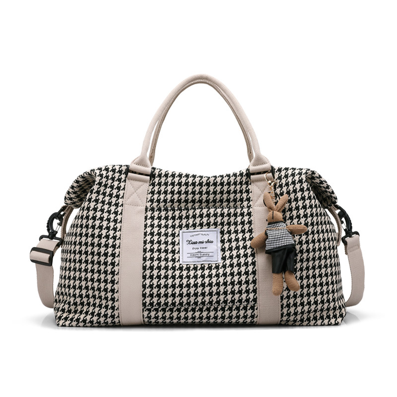 手提旅行包大容量女轻便超大短途出差行李包单肩斜挎包待产收纳包