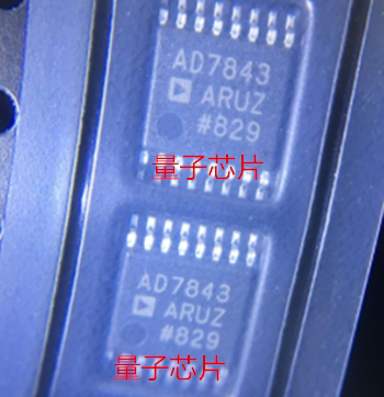 全新AD7843ARUZ AD7843ARU 丝印AD7843 TSSOP-16