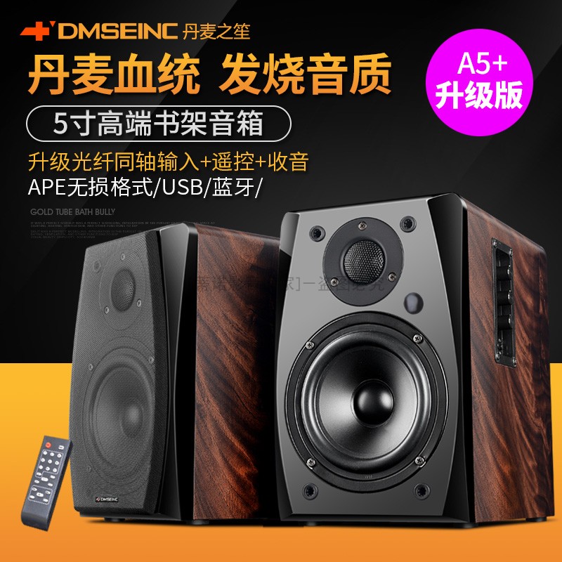 dmseinca5丹麦同轴台式hifi音箱