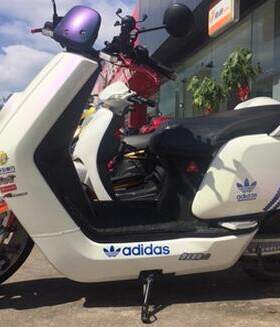 包邮摩托车电动车个性福喜鬼火