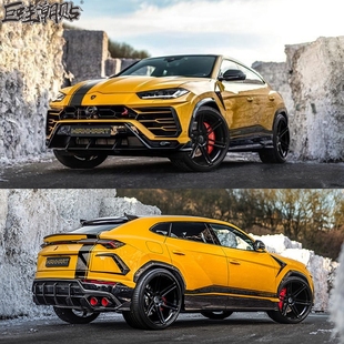 兰博基尼Urus 车贴拉花 保时捷卡宴奥迪Q5改装全车贴纸运动彩条
