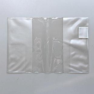 透明手帐本书衣hobo一日一记定页内芯A5A6简约书皮封套pvc保护壳