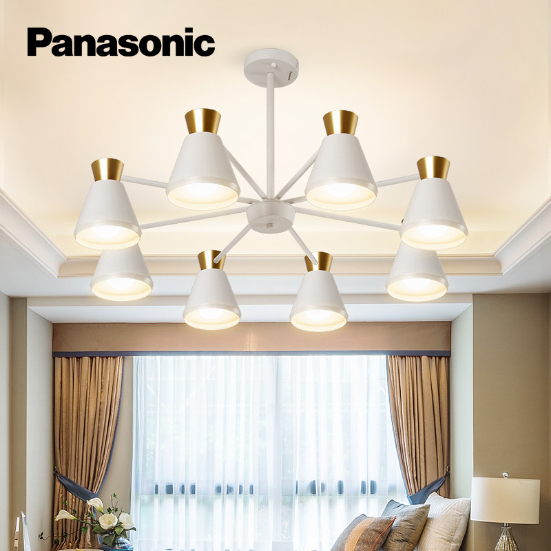 松下客厅吊灯北欧轻奢个性创意卧室现代简约简欧餐厅灯饰HHHQ8011