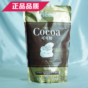 2包 包邮 奶茶店专用家庭装 鲜活鲜绿可可粉Cocoa巧克力500克包装