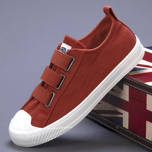 低帮帆布鞋女女软底透气休闲鞋