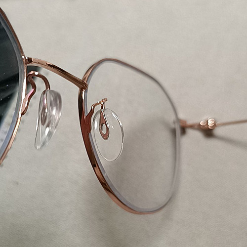 插入式透明PVC软胶鼻托透明防滑